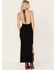 Spell Women's Sunray Knit Halter Dress, Black, hi-res