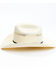 Larry Mahan Men's 10X Cowboy Straw Hat, Ivory, hi-res