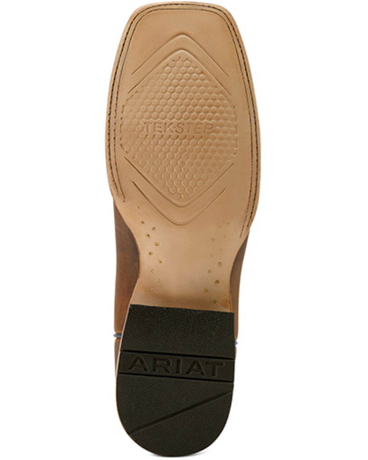 Image #5 - Ariat Men's Sting Western Boots - Broad Square Toe, Tan, hi-res