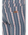 Image #4 - Rock & Roll Denim Americana Striped Flare Jeans, Navy, hi-res