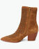 Image #3 - Matisse Women's Margaret Studded Suede Booties - Round Toe, Brown, hi-res
