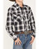 Image #3 - Roper Boys' Plaid Print Long Sleeve Snap Western Shirt, , hi-res