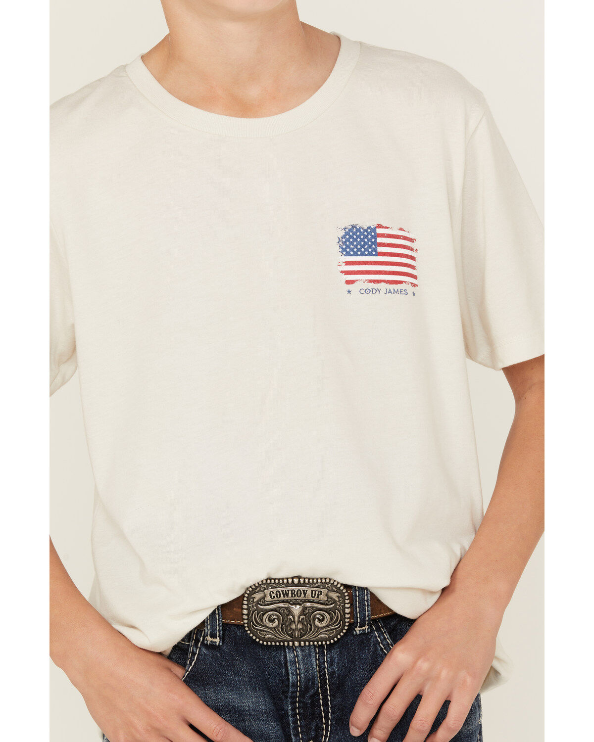 Cody James Boys´ Justice For All Short Sleeve GraphicT-Shirt teamlce.in - Image 4