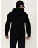 Image #4 - Brothers and Sons Men's Vander Solid Hooded Sweatshirt, Black, hi-res