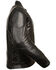 Milwaukee Leather Men's 3X Side Lace Vented Scooter Jacket - Big , Black, hi-res