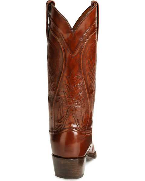 Image #7 - Lucchese Men's Classics Seville Goatskin Boots - Square Toe, , hi-res