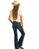 Image #6 - Rock & Roll Denim Girls' Dark Basic Trouser, , hi-res