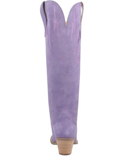 Image #4 - Dingo Women's Thunder Road Western Performance Boots - Pointed Toe, Periwinkle, hi-res