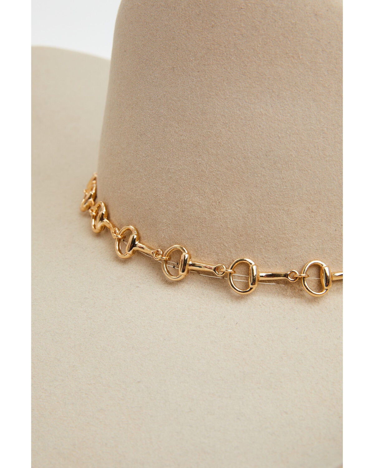 Image #2 - Shyanne Women's Snaffle Bit Hatband, Gold, hi-res