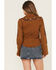 Image #4 - Wrangler X Lainey Wilson Women's Wildflower Embroidered Jacket, Brown, hi-res