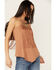 Image #2 - Shyanne Women's High Neck Tank, Coffee, hi-res