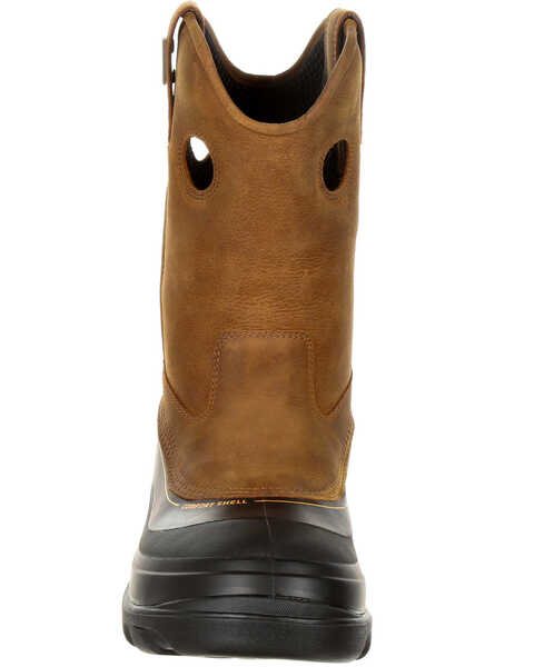 Georgia Boot Men's Muddog Waterproof Work Boots - Composite Toe, Gold, hi-res