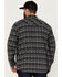 Image #4 - Moonshine Spirit Men's Southwestern Long Sleeve Flannel Western Shirt, Grey, hi-res
