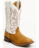 Image #1 - Laredo Women's Mesquite Western Performance Boots - Broad Square Toe, Taupe, hi-res