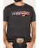 Image #4 - Wrangler Men's Charcoal Flag Logo Graphic T-Shirt , , hi-res