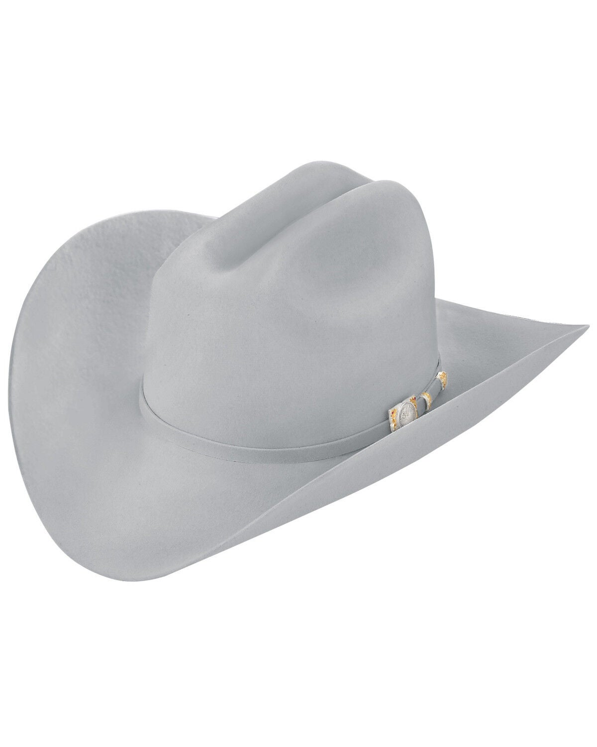 Larry Mahan Independencia 100X Felt Cowboy Hat, Silver, hi-res