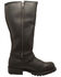 Ad Tec Men's Engineer Biker Boots - Round Toe, Black, hi-res