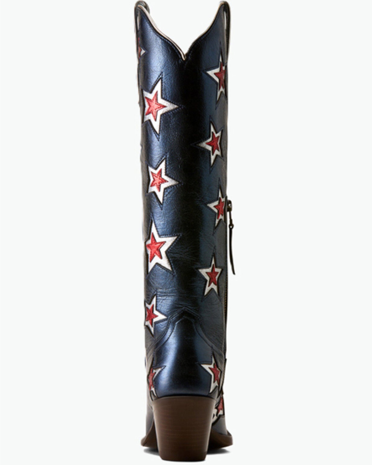 Image #3 - Ariat Women's Casanova Star Metallic Western Boots - Snip Toe, Light Blue, hi-res