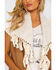 Image #4 - Honey Creek by Scully Women's Faux Fur Embellished Fringe Vest , , hi-res