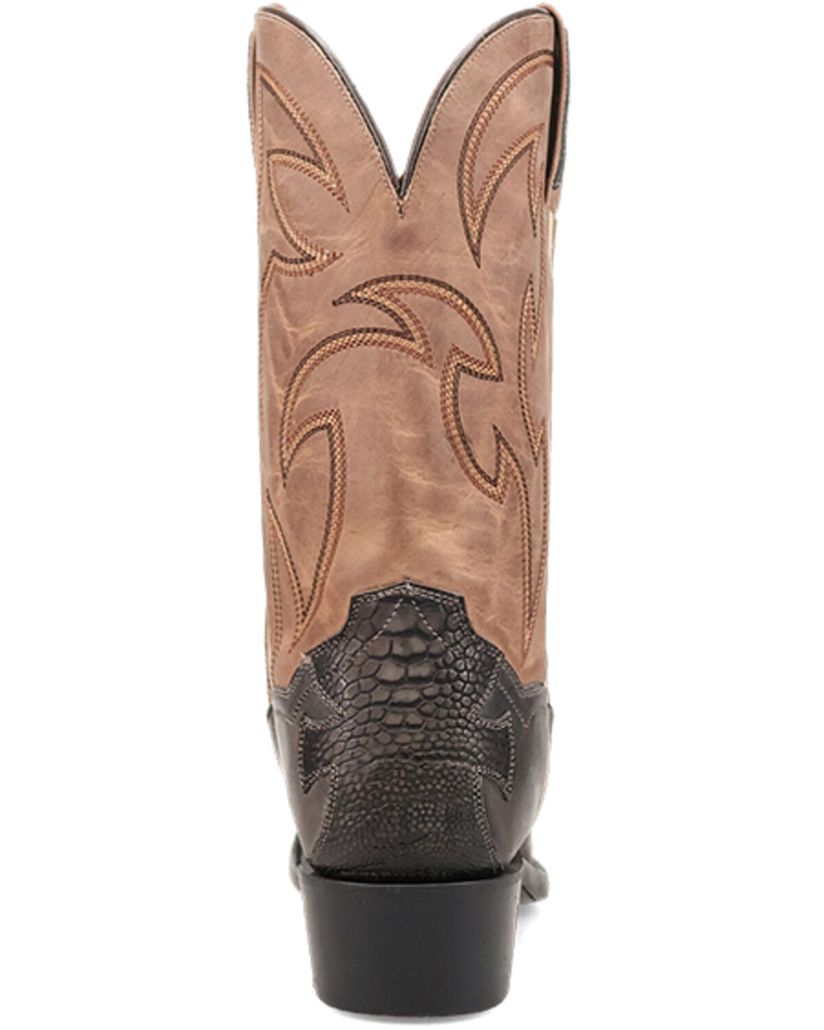 Product Name:  Dan Post Men's Exotic Ostrich Western Boots - Square Toe