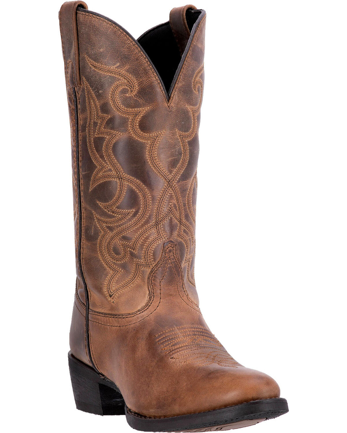 Laredo 68356 Pequin 12" Shaft Square Toe Cowboy Western Boot 