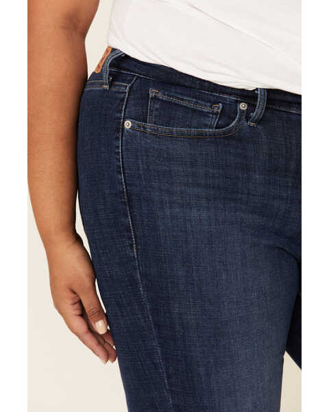 Levi's® 414 Plus Size Classic Mid Rise Straight Leg Stretch Denim Jeans