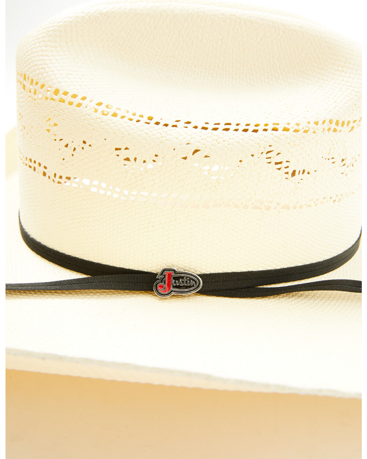 Image #2 - Justin Carson 20X Straw Cowboy Hat, Natural, hi-res