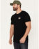 Brixton Men's Linwood Logo Short Sleeve Graphic T-Shirt, Black, hi-res