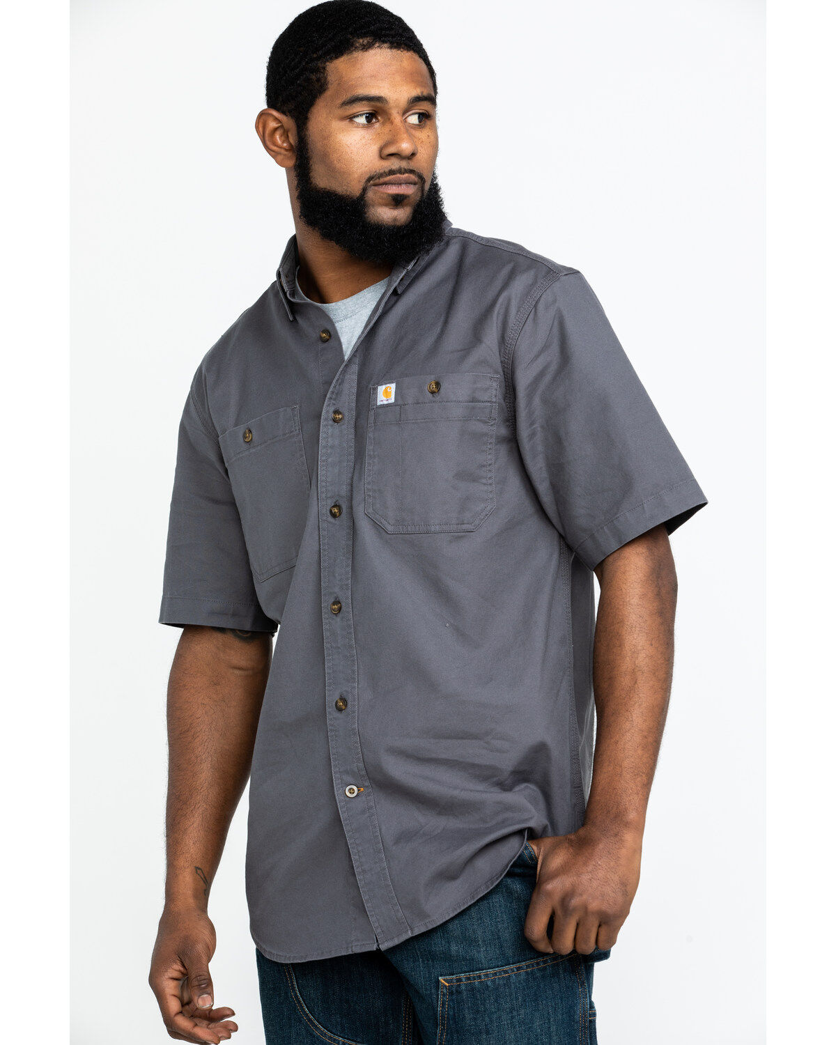 Carhartt Button Up Short Sleeve Shirts 2024 favors