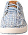 Image #4 - Twisted X Women's Casual Kicks - Moc Toe, Blue, hi-res
