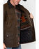 Image #5 - Outback Unisex Waterproof Oilskin Pathfinder Jacket, Bronze, hi-res