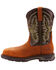 Ariat Men's Workhog XT H20 Western Boots - Broad Square Toe, Brown, hi-res