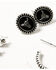 Image #3 - Shyanne Women's Arrows and Star Earring Set - 10 Piece, Silver, hi-res
