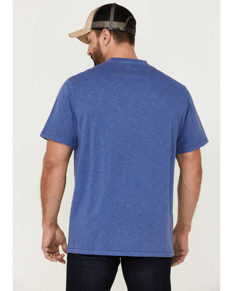Brothers & Sons Men's Designated Drinker Graphic Short Sleeve T-Shirt , Blue, hi-res