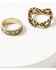 Image #3 - Shyanne Women's Golden Skyland Multi Stone Ring Set - 3 Piece, Gold, hi-res