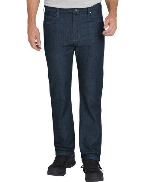 Image #2 - Dickies Men's Flex Regular Fit Tough Max Straight Jeans , Indigo, hi-res