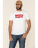 Levi's Men's Mattias White Batwing Logo Graphic T-Shirt , White, hi-res