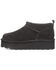 Image #3 - Bearpaw Women's Retro Super Shorty Casual Boots - Round Toe, Black, hi-res