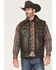 Cripple Creek Men's CHS Zip Front Vest, Chestnut, hi-res