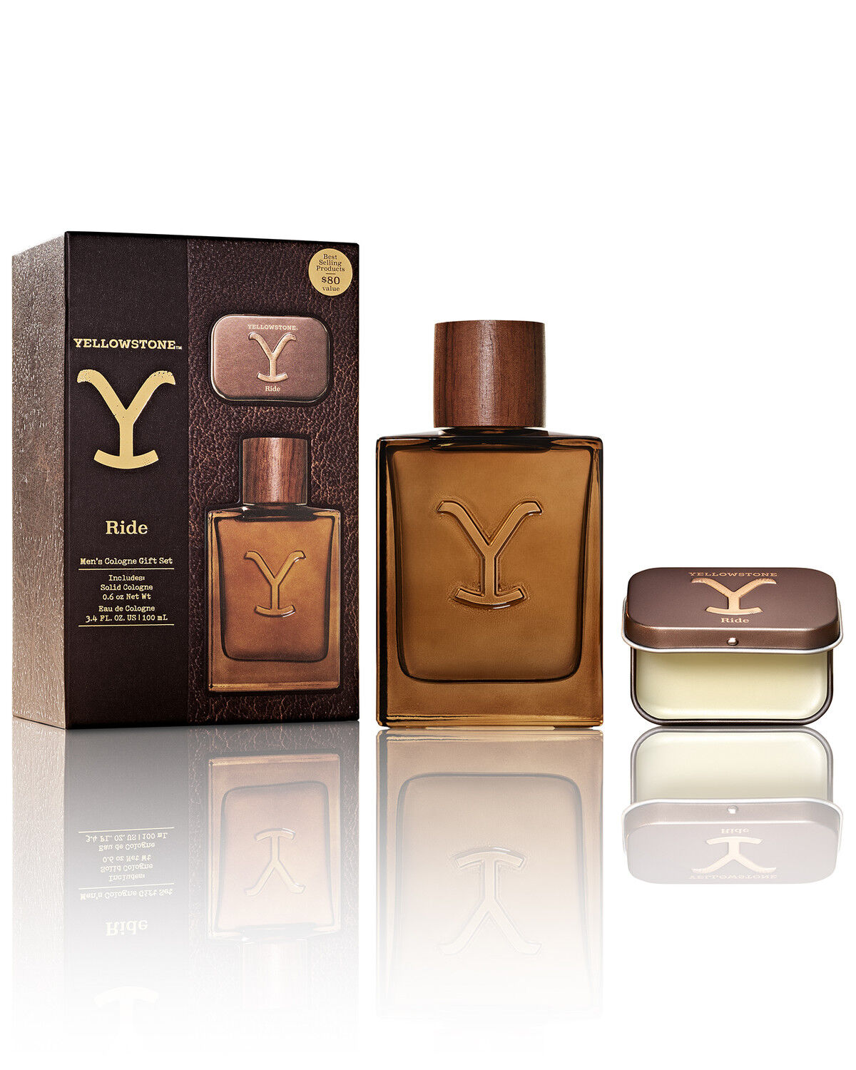 Image #1 - Tru Fragrances Men's Ride Cologne Gift Set, No Color, hi-res