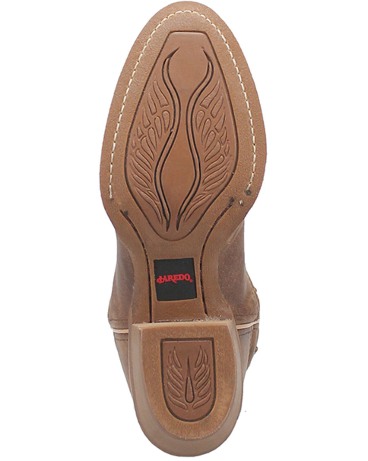 Image #7 - Laredo Women's Journee Western Boots - Round Toe, Brown, hi-res