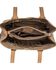 Image #5 - STS Ranchwear by Carroll Women's Cowhide Josie Satchel, Black/white, hi-res