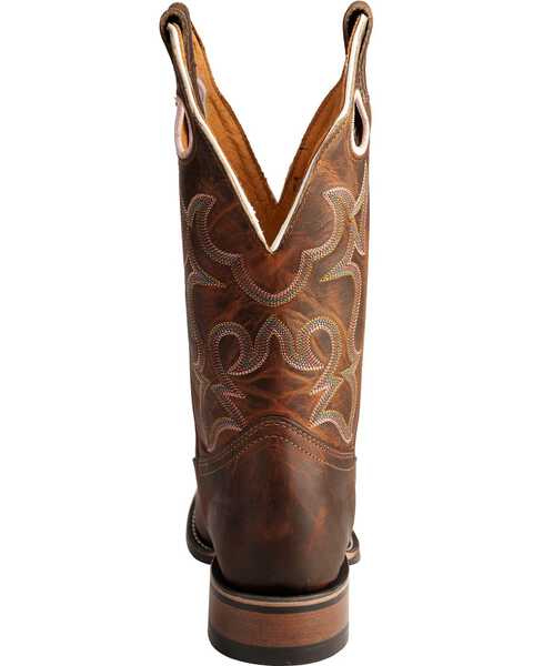 Image #7 - Boulet Tan Spice Rider Cowgirl Boots - Round Toe, , hi-res