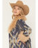 Image #4 - Idyllwind Women's Maxey Fur Trim Long Jacket, Indigo, hi-res