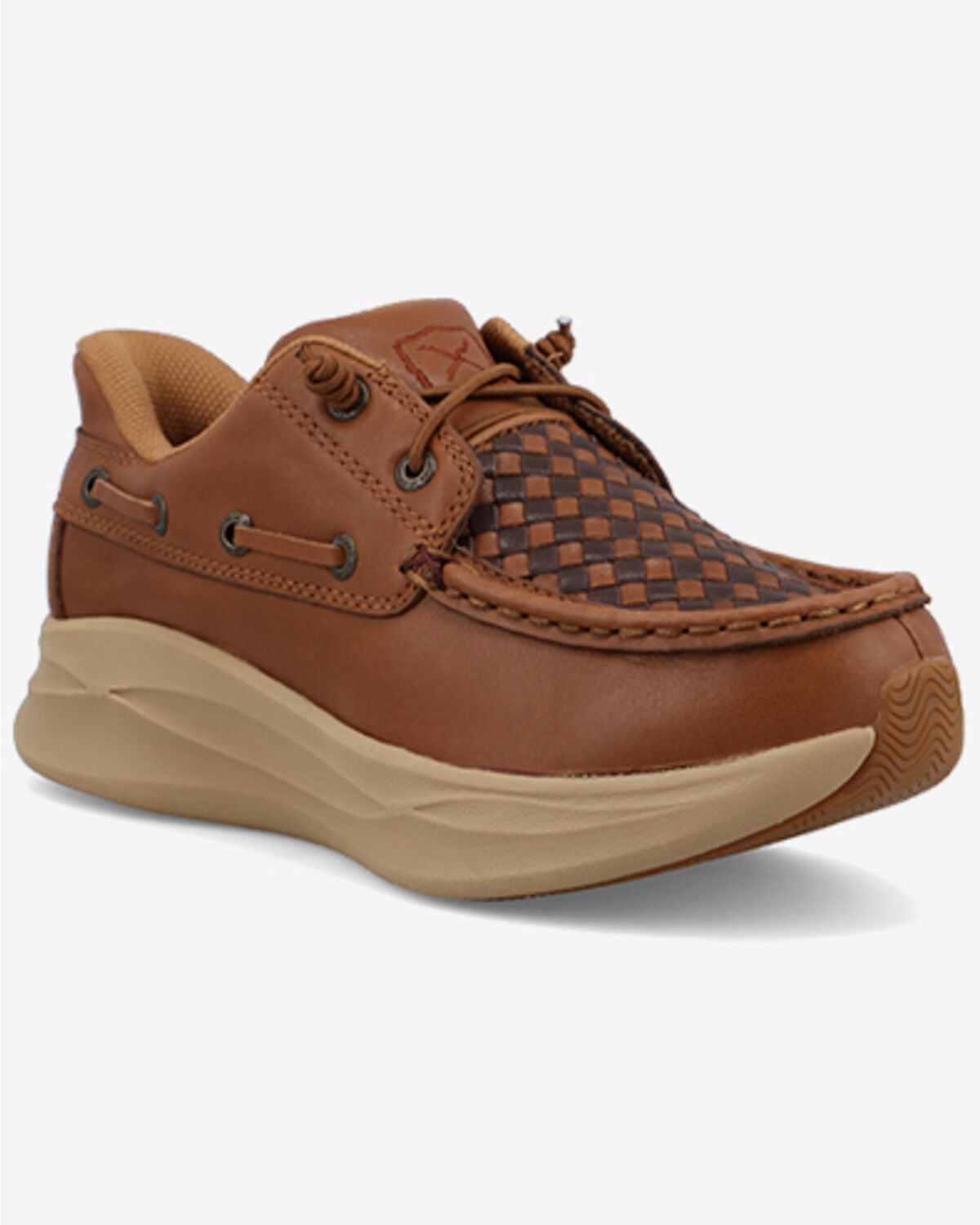 Image #1 - Twisted X Men's EZ On Feather X&trade; Casual Shoes - Moc Toe, Brown, hi-res