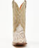 Image #4 - Dan Post Women's Boot Barn Exclusive Exotic Python Western Boots - Broad Square Toe, Natural, hi-res