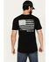Image #4 - NRA Men's Vintage American Flag Short Sleeve Graphic T-Shirt, , hi-res