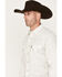 Cinch Men's Modern Fit Large Paisley Print Snap Western Shirt , Cream, hi-res