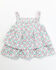 Image #1 - Wrangler Infant Girls' Sleeveless Ruffle Dress, Teal, hi-res