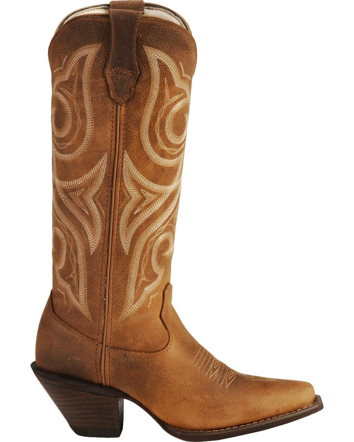 Image #2 - Durango Women's Crush Jealousy Western Boots, Cognac, hi-res
